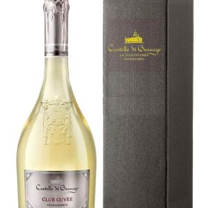 Castello di Gussago, Club Cuvee Biologico – 2016 Franciacorta DOCG, Millesimato Saten Brut (Vino Spumante) – cl 75 x 1 bottiglia vetro astucciato
