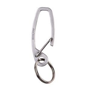 Niteize DEEP POCKET KEY CARABINER3 SS Stainless DPK-11-R3