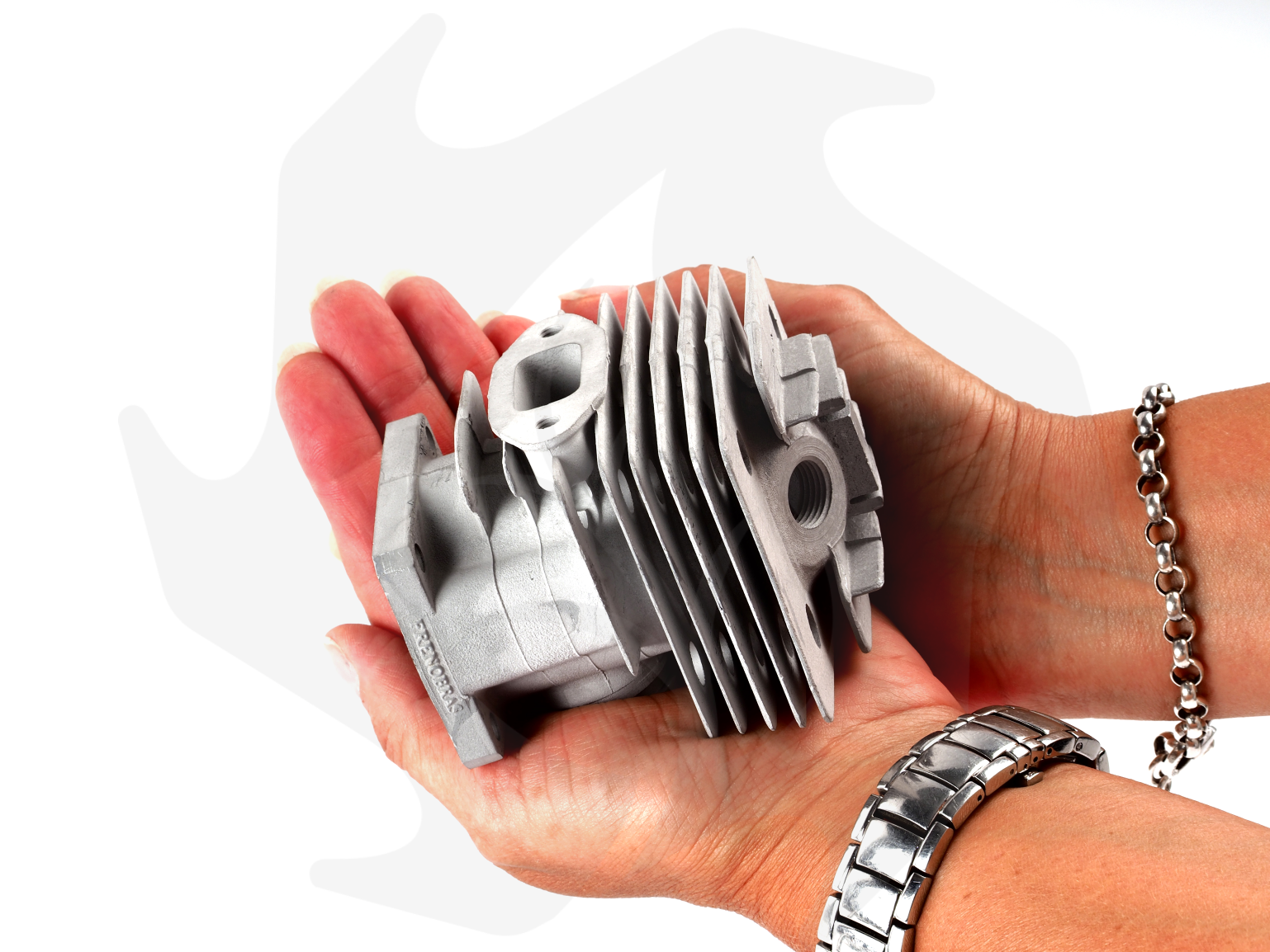 Cilindro e pistone di ricambio per decespugliatore STIHL FS160 (014462BM) - immagine 4