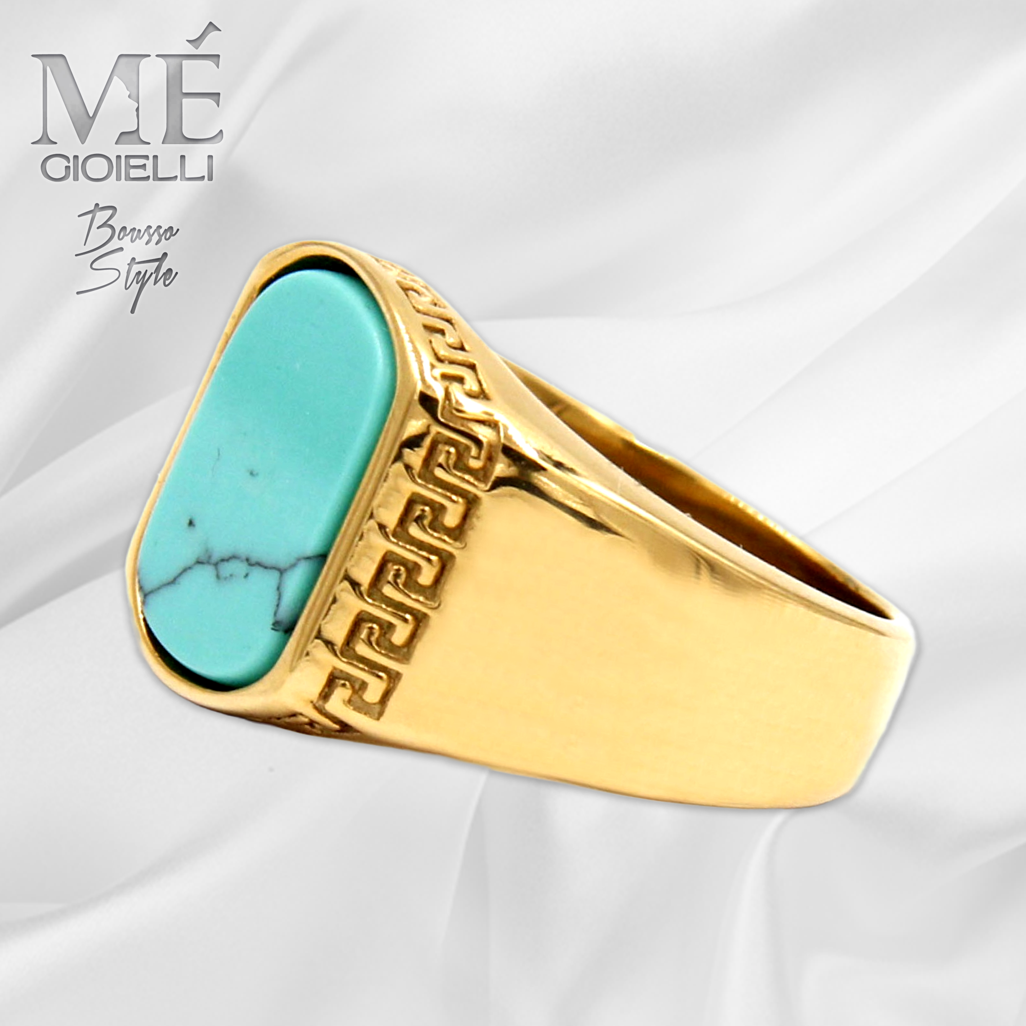 Anello pietra Turchese - immagine 7