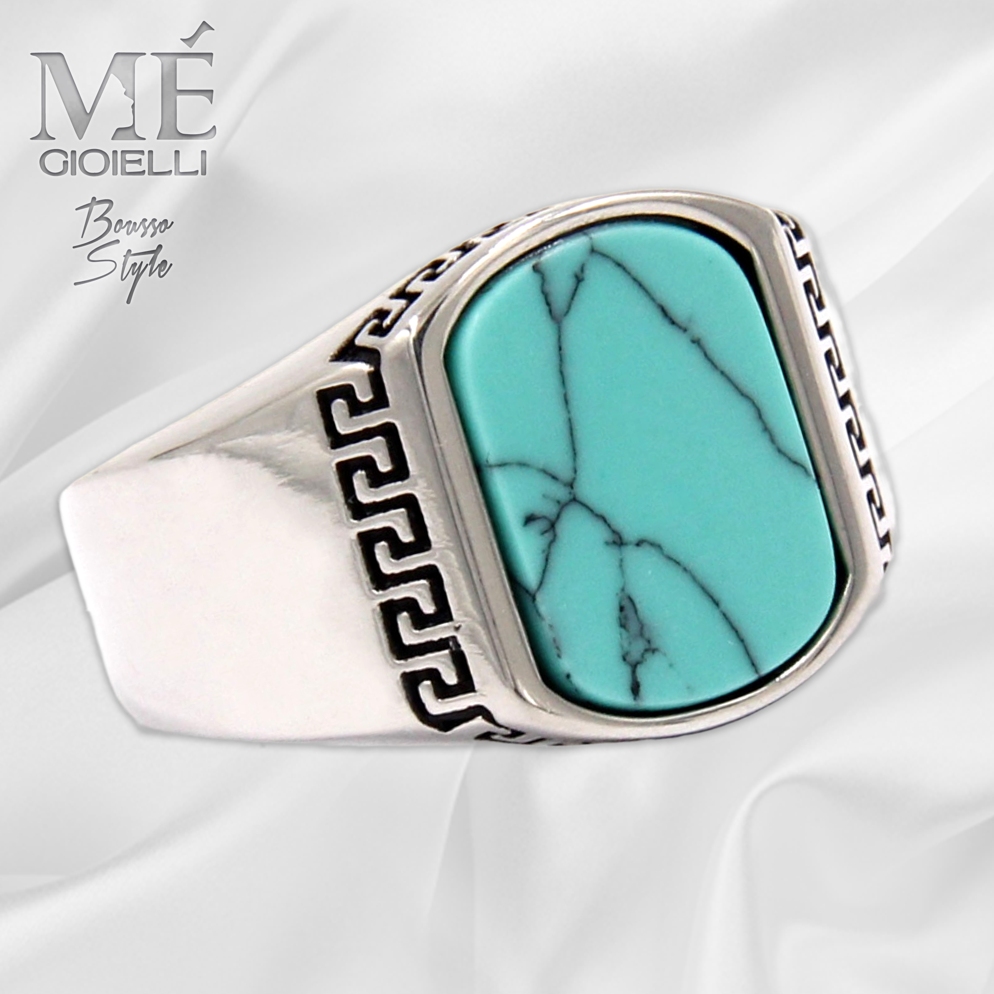 Anello pietra Turchese - immagine 6