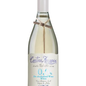Zaccagnini, Tralcetto Bianco 0.0 % De-Alcolizzato – VDT Senza Alcol (Vino Bianco) – cl 75 x 1 bottiglia vetro