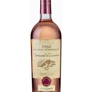 1502 Da Vinci in Romagna, Portocanale di Cesenatico Rosato – 2024 Romagna DOC Sangiovese (Vino Rosato) – cl 75 x 1 bottiglia vetro