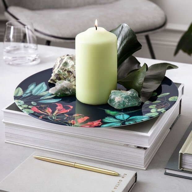 Villeroy & Boch Avarua Piatto da Torta, 33cm, blu/multicolore - immagine 5