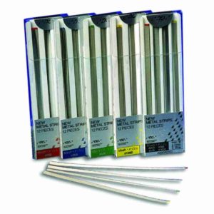 GC Metal Strips 140µM X-Coarse Rosso