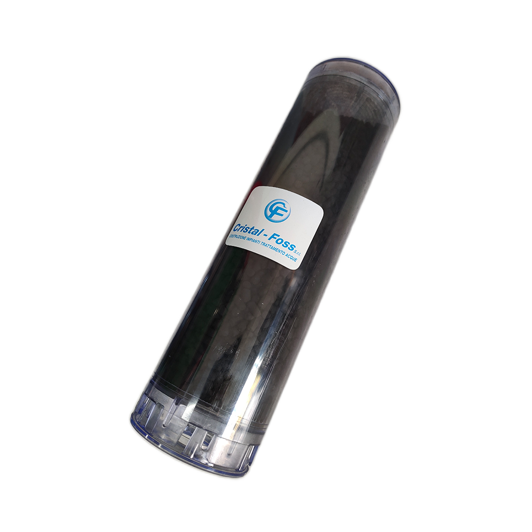 NUOVO FILTRO A CARTUCCIA AI CARBONI ATTIVI 10" POLLICI PER TRATTAMENTO ACQUA - immagine 2