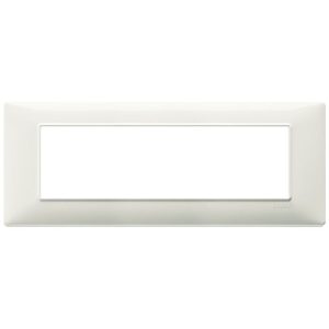 PLACCA 7M AVORIO VIMAR PLANA 7 MODULI 14657.02 avorio