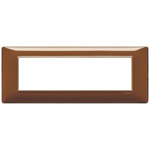 PLACCA 7M REFLEX TABACCO VIMAR PLANA 7 MODULI 14657.49 reflex tabacco