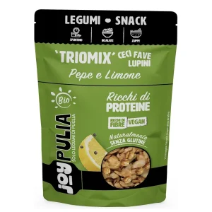 Triomix  Legumi Croccanti Limone e Pepe 42gr JOYPULIA