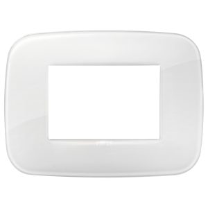 Placca Vimar Arkè 19683.66 Round 3M Reflex ghiaccio