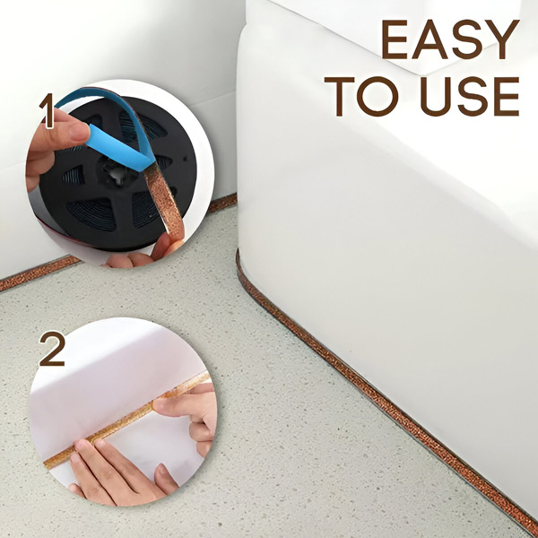 Nastro sigillante decorativo autoadesivo (5×6 m) - immagine 3