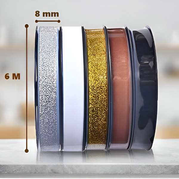 Nastro sigillante decorativo autoadesivo (5×6 m) - immagine 4