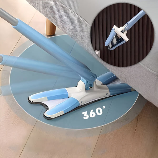 Mocio a X autoavvolgente con rotazione a 360° - immagine 5