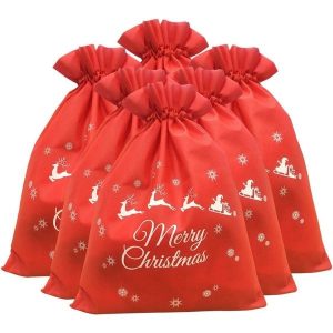Bellissimo sacchetto regalo di Natale (3 pezzi)
