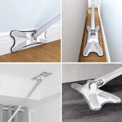 Mocio a X autoavvolgente con rotazione a 360° - immagine 9