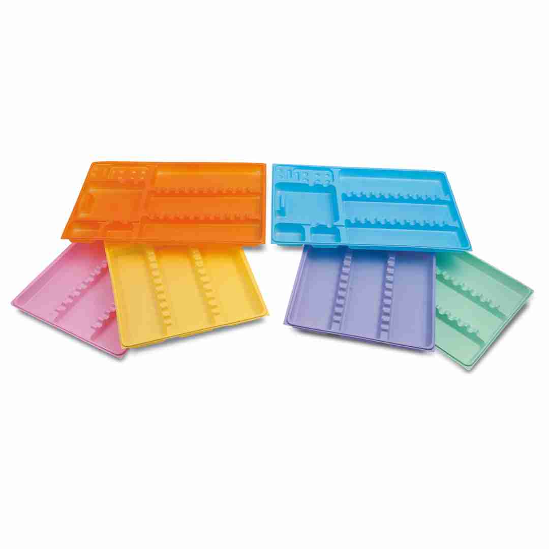 Larident Vassoio Monouso Colorato Zigrinato 28cm – 400pz Lilla - immagine 2