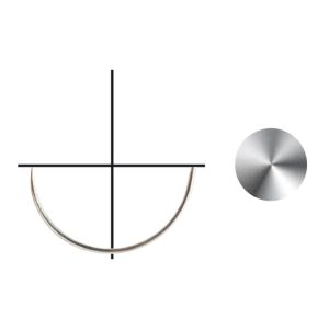 SMI Suture Daclon Taperpoint 1/2cerchio Hr20