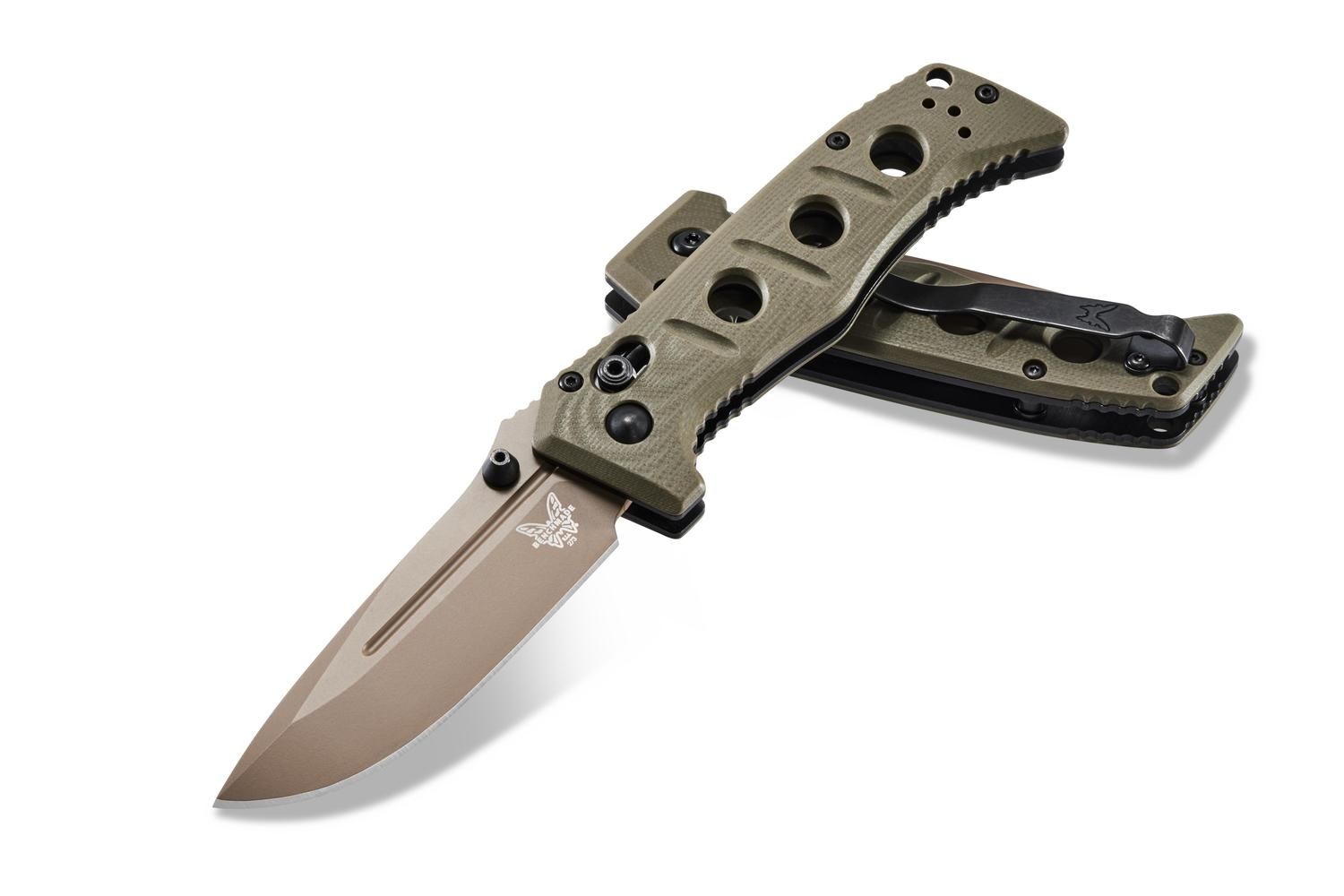 Benchmade 273FE-2 Sibert Mini Adamas – CruWear – OD Green G10 - immagine 3