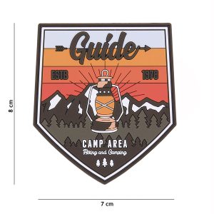 Patch PVC 3D con velcro Guide