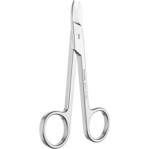 Asa Dental Forbice Corone Punte Dentellate Rette 10,5cm 5600-1