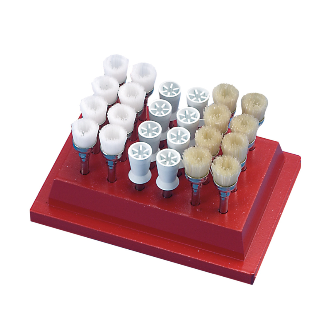 Larident Coppetta Palmata In Gomma Bianca | 100pz - immagine 3