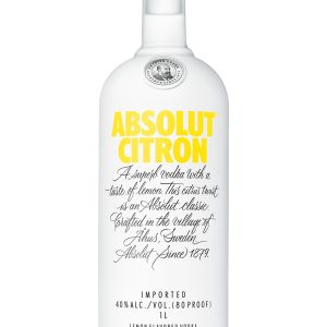 Absolut – Citron, Vodka Limone – cl 100 x 1 bottiglia vetro