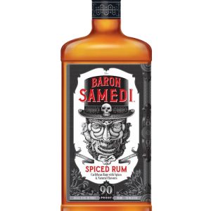 Baron Samedi – Spiced 90 Proof, Rum Scuro – cl 70 x 1 bottiglia vetro