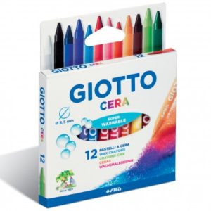 Pastelli a cera – Giotto – Scatola da 12 pz