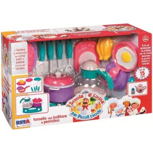 Cucina – Fornello con bollitore e pentolino