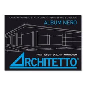 Album da disegno – Architetto – Nero