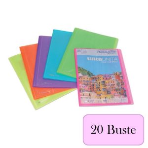 Portalistino personalizzabile – Tinta Unita – 20 buste