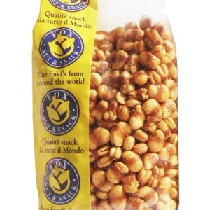 Fox Italia, Snack Salato – Fave Intere Salate e Tostate – gr 750 x 1 pezzo