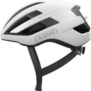 ABUS WingBack – Polar White (Casco Ciclismo)
