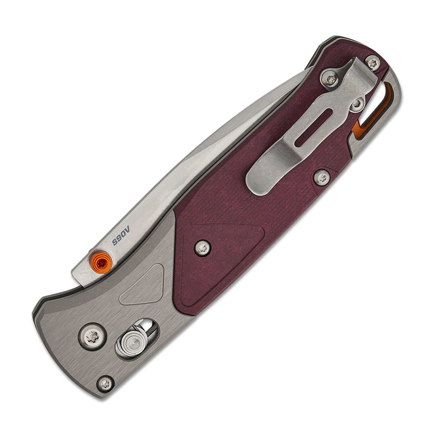 Benchmade Bugout 535-09 – S90V – Aluminum / Redstone Richlite - immagine 4