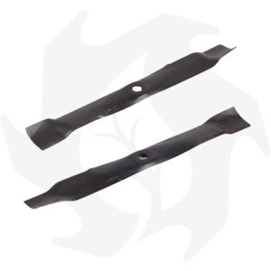 Coppia di lame per tagliaerba rasaerba JOHN DEERE 542 mm professionale 122-074 / 122-075