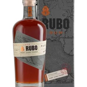 Rubo – Port Cask Finish, Rum Scuro – cl 70 x 1 bottiglia vetro astucciato