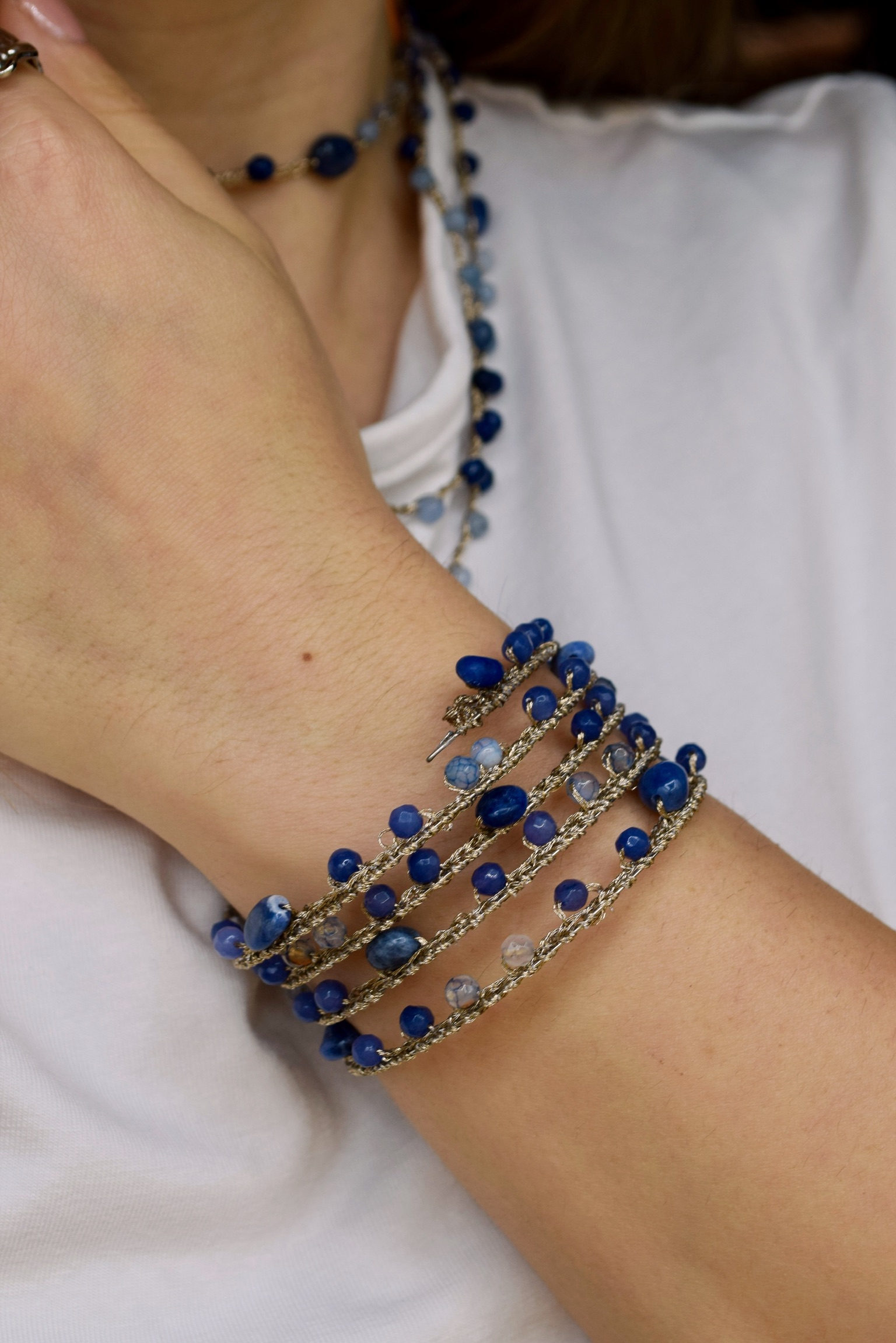 Bracciale Roby Blu Naqi - immagine 4