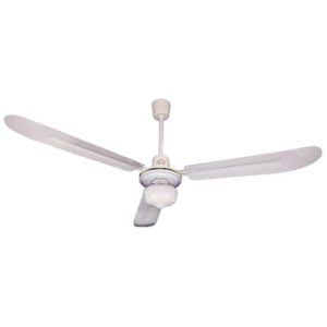 Ventilatore soffitto 3 pale metallo + luce GBC