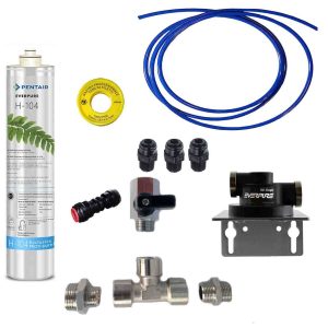Kit installazione Everpure H104 con testata QL1 e filtro Everpure H104