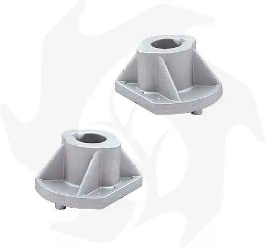 Kit riparazione trattorino CASTEL GARDEN TwinCut 102 lame mulching, cinghia e mozzi - immagine 5