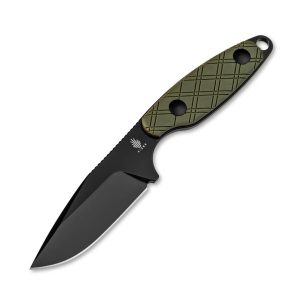 Kizer Muskrat D2 G10 Green Black Blade