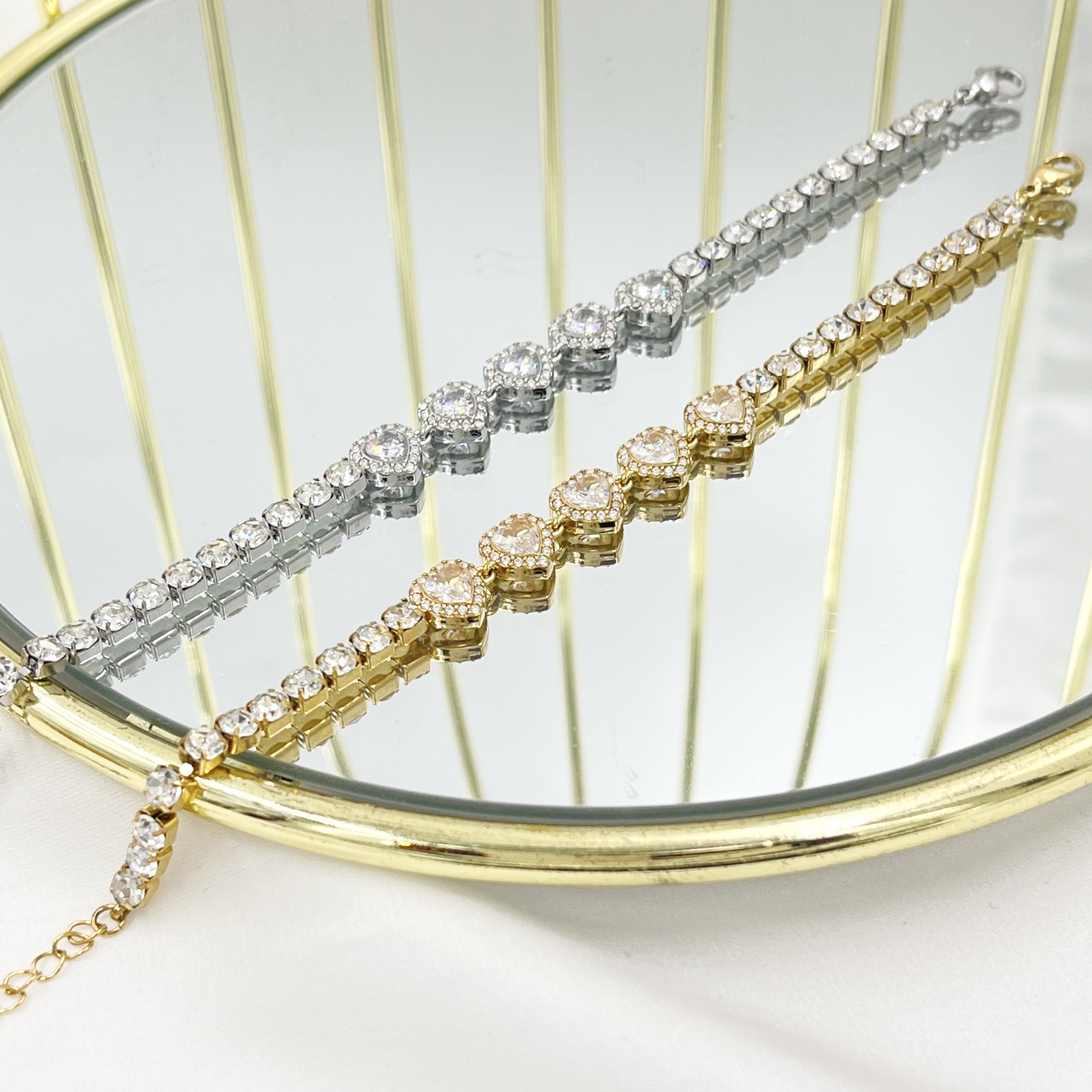 Bracciale Tennis 5 Heart - immagine 3