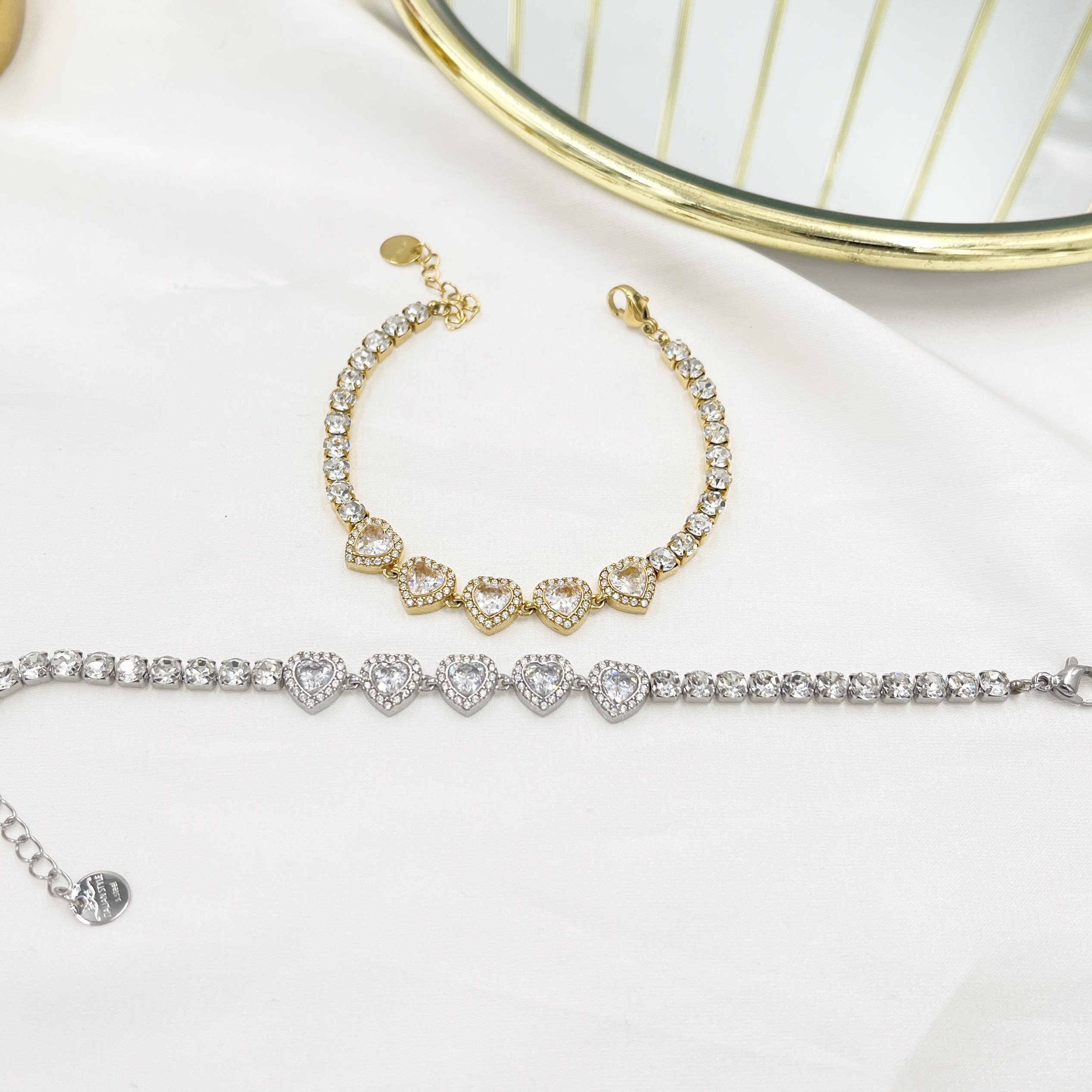 Bracciale Tennis 5 Heart - immagine 4