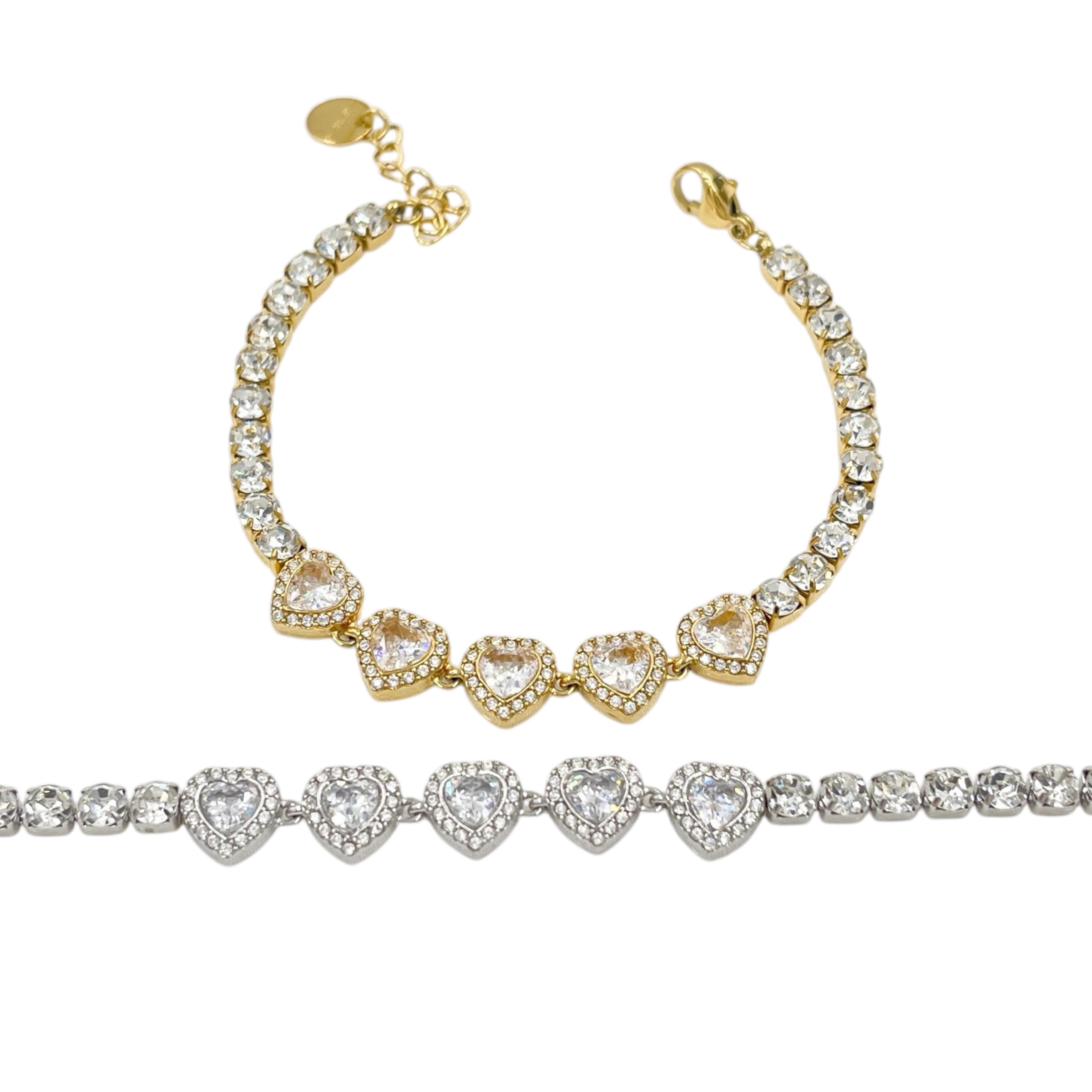 Bracciale Tennis 5 Heart - immagine 5