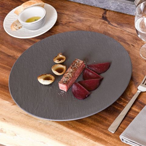 VILLEROY & BOCH Manufacture Rock piatto gourmet - immagine 3