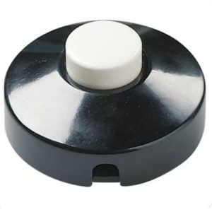 Interruttore a pedale nero Vimar