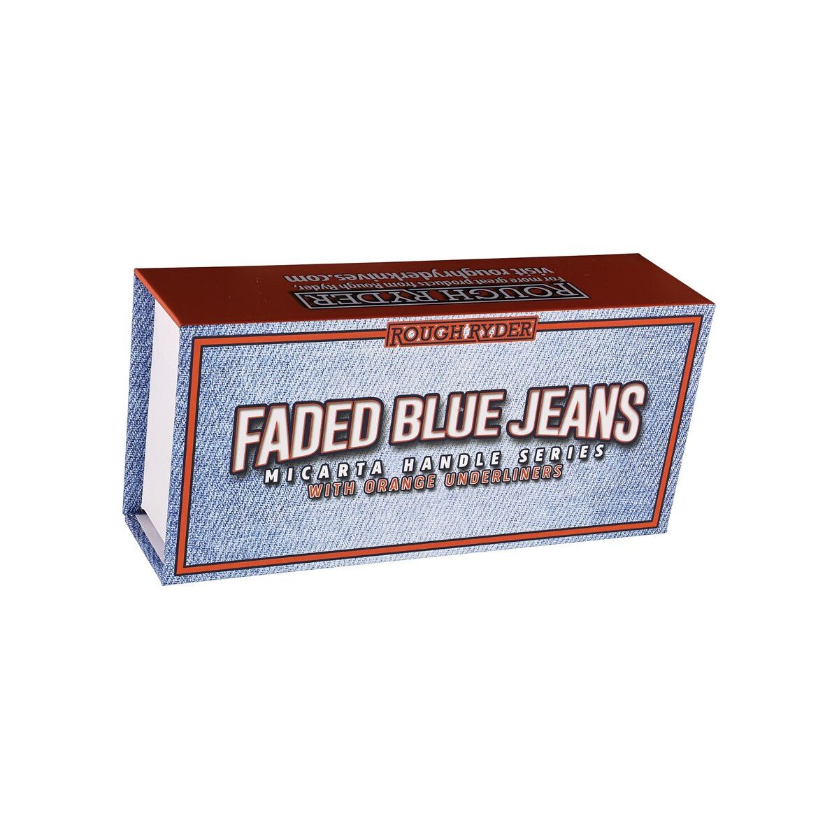 Rough Ryder Work Knife Denim Micarta - immagine 3