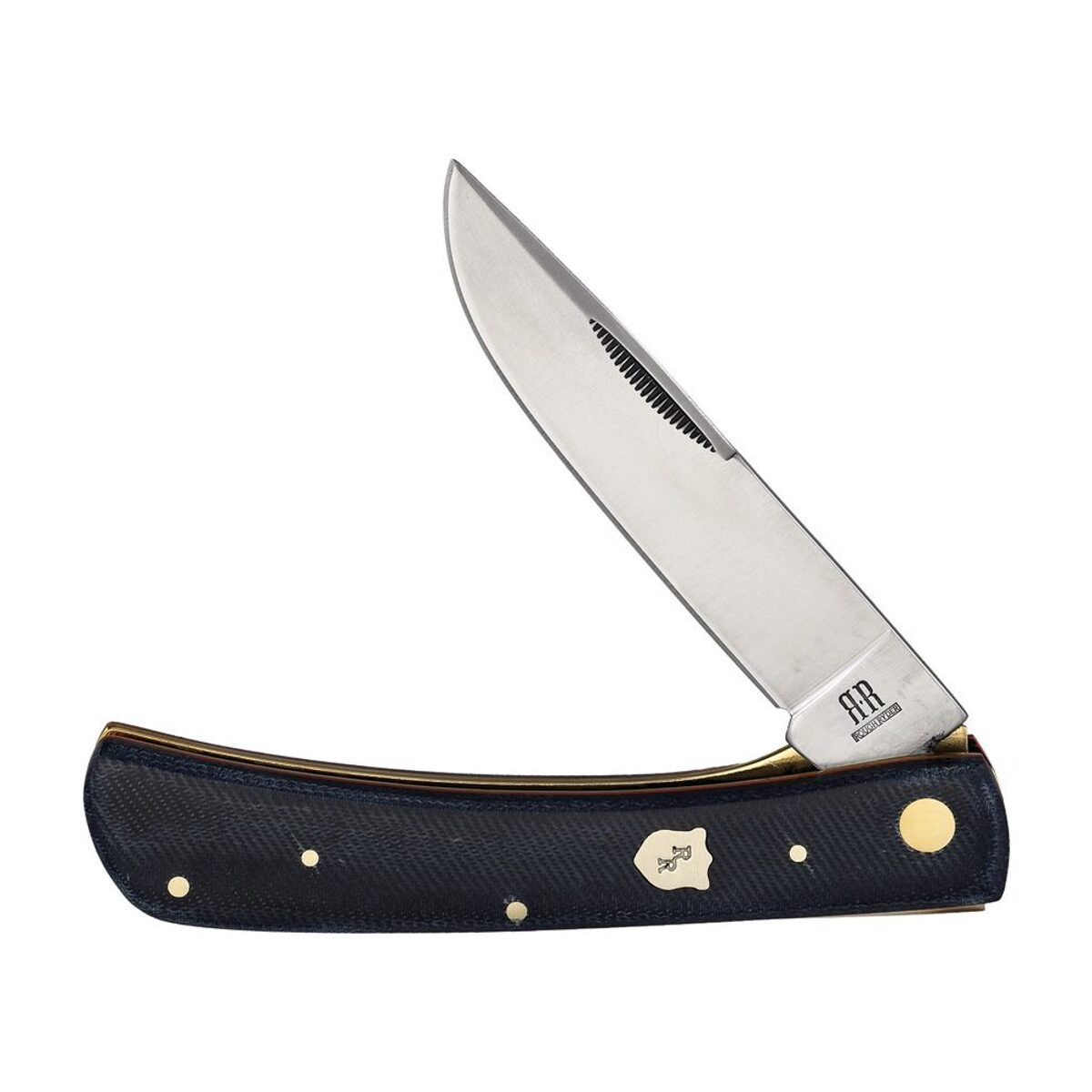 Rough Ryder Work Knife Denim Micarta