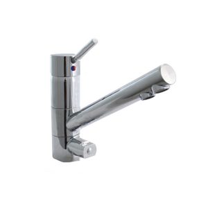 Rubinetto 3 vie cromo modello Rain