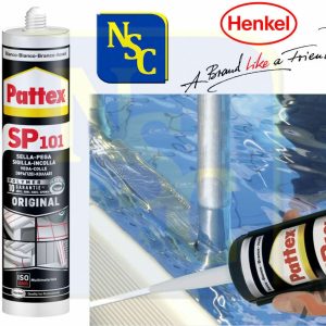 SP101 Silicone Sigillante 280ml, TRASPARENTE